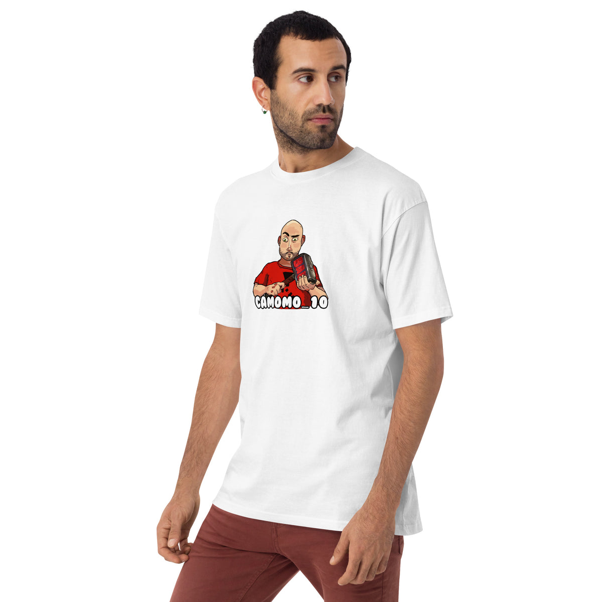 Camomo Logo T-Shirt - White