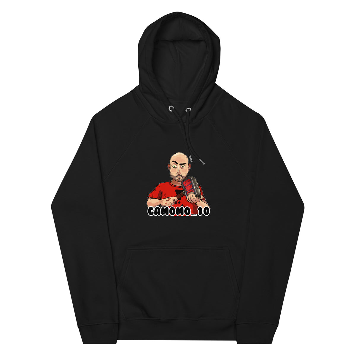 Camomo Logo Hoodie - Black